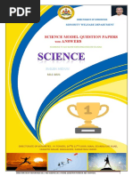 8 SET Science Model Papers 2021