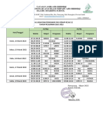 Jadwal Ujian Dan Daftar Pengawas Pas