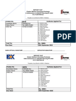 Bank Deposit Slip