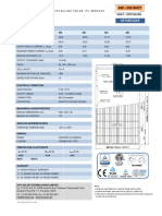 240Wp HHV Solar DATASHEET