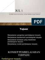 Modul 1 Konsep Dasar dan Model-Model Pembelajaran Terpadu