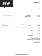 Invoice - Tycoons Avanti Project LLP - 264-1