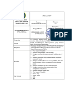 Sop CSSD - Pre Cleaning