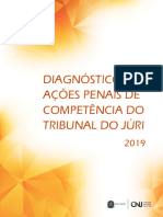 Diagnóstico das Ações Penais de Competencia do Juri - 2019