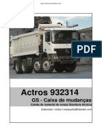 Mercedes-Benz Actros GS Service Manual