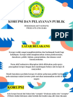 ANTI KORUPSI DAN PELAYANAN PUBLIK