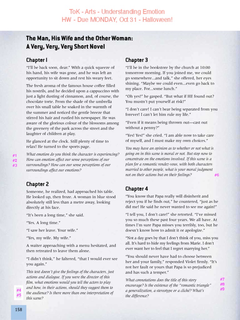 Very Very Short Novel 1 PDF