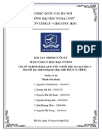 Nhóm 6 - Sự Hình Thành, Phát Triển Và Biểu Hiện Của Tự ý Thức ở Lứa Tuổi Học Sinh Trung Học