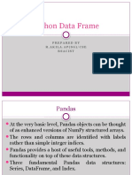 Python Data Frame New