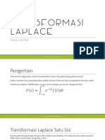 TRANSFORMASI LAPLACE DAN FOURIER