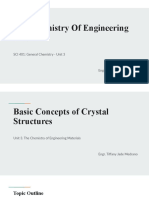Unit 3. Basic Concepts of Crystal Structures