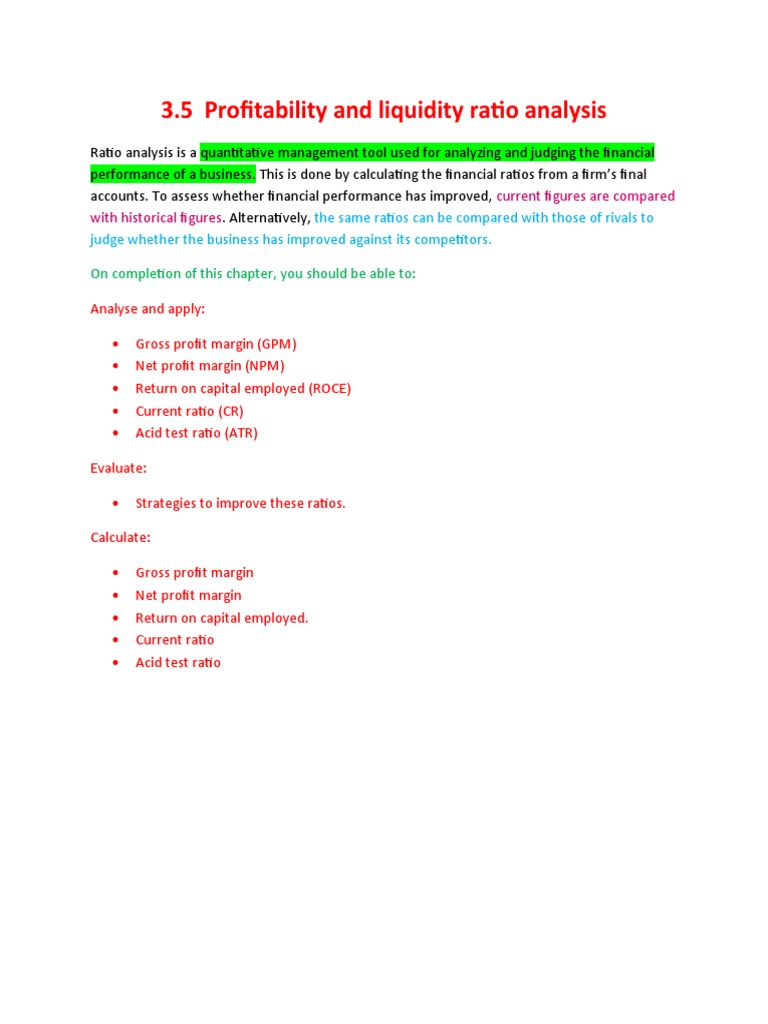 Gross Profit Margin Analysis | PDF | Balance Sheet | Revenue