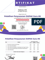 Sertifikat - Feldiannur S.Pd.