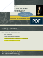 Chapter 1 Introduction To Microbiology Part 2