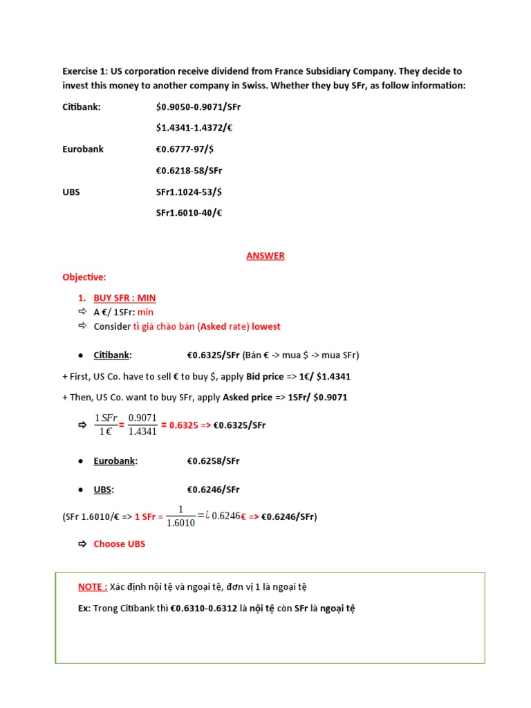 Exercise 1 | PDF