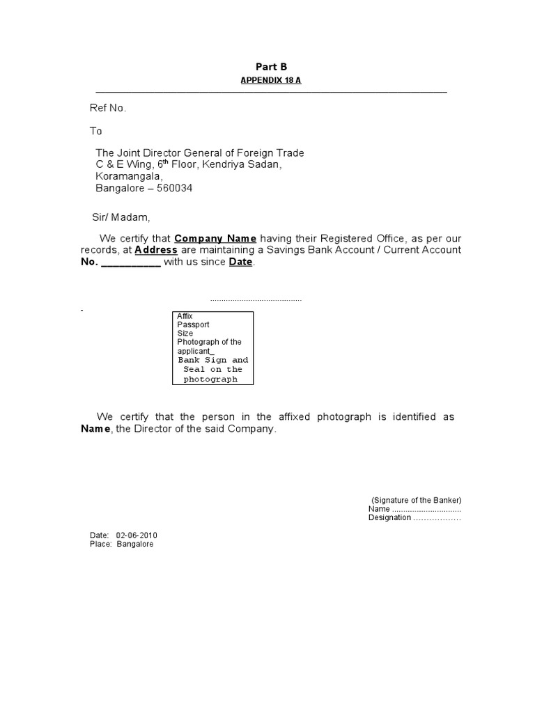 49_iec__bank_certificate__format PDF