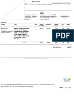 Tax Invoices for Online Book Orders
