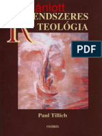 Paul Tillich - Rendszeres Teológia