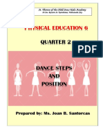 Quarter 2 Dance Steps and Position