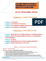 Cours APC Chimie 1ère CD