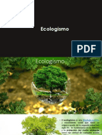 CLASE SEMANA 13 - Ecologísmo