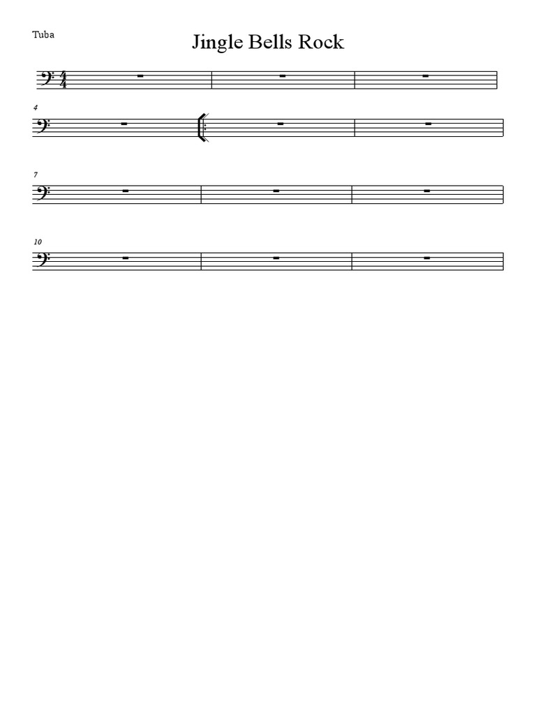 Jingle Bells Rockx Tuba PDF