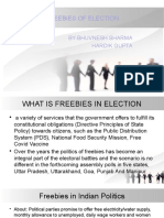 Freebies of Election
