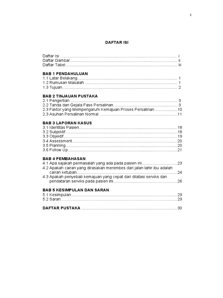 Daftar Isi | PDF