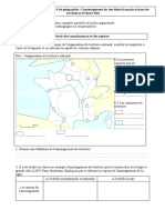 Chapitre 4, Géographie Devoir Sur Table, L'aménagement Du Territoire