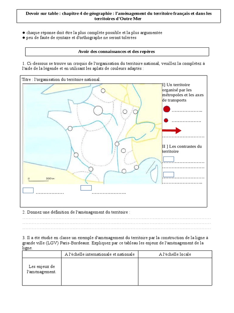 Aménagement du Territoire Français | PDF | Affaires | Technologie et ...