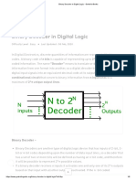 Binary Decoder