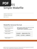 Makefile in Notepad