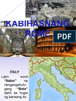 Kabihasnang Rome