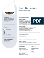 Marketing Manager Juan Gutiérrez experiencia liderazgo