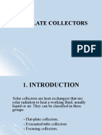 Flat Plate Collectors 1st 6th Lecture