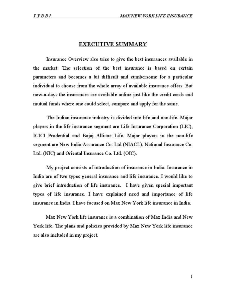 Max New York Life Insurance Overview | PDF | Life Insurance | Insurance