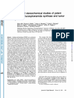 Structural and Stereochemical Studies of Potent Inhibitors of Glucosylceramide Synthase and Tumor Cell Growth.