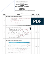 Excel Engineering College computational fluid dynamics question bank
