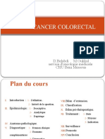 Cancer Colorectal Pharmacie Clinique DR Belabdi