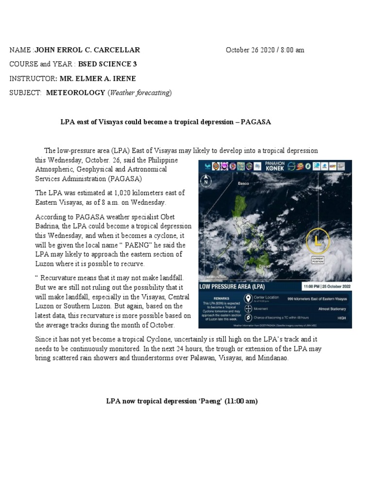 Weatherforecasting Revised Pdf Tropical Cyclones Weather Forecasting
