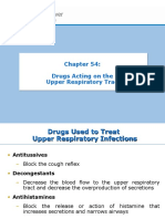 Chapter 54 Drugs Acting On The Upper Respiratory Tract