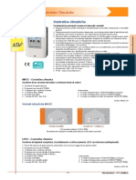 Sorel - Centraline Climatiche MHCC - LHCC Ed Accessori - Scheda Tecnica