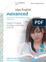 A Guide To Studying at College or University in The UK: English For High Achievers in The Professional and Academic World