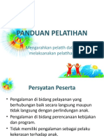 Panduan Pelatihan