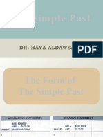 Chapter 4 - The Simple Past