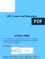 OFC Losses and Dispersion: Optical Fiber Attenuation and Dispersion
