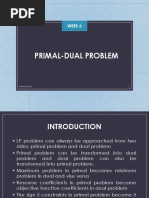 Primal Dual