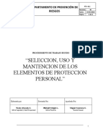Pts 012 - Seleccion, Uso y Mantencion Epp