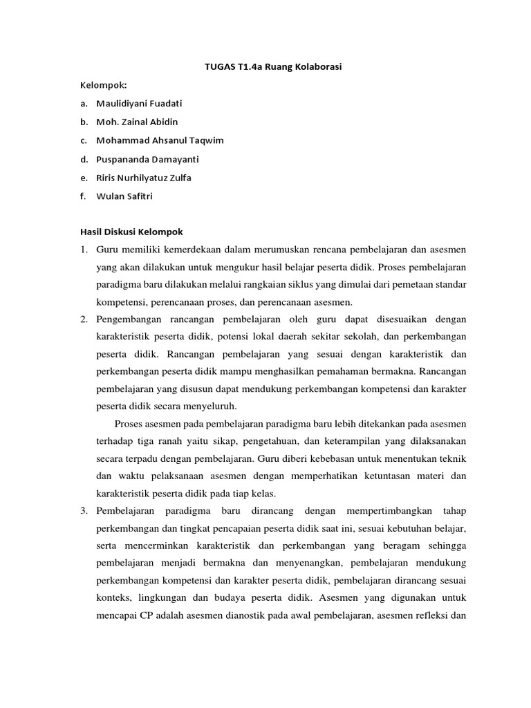 Tugas t1 4a ruang kolaborasi maulidiyani fuadati ppg ipa b pdf