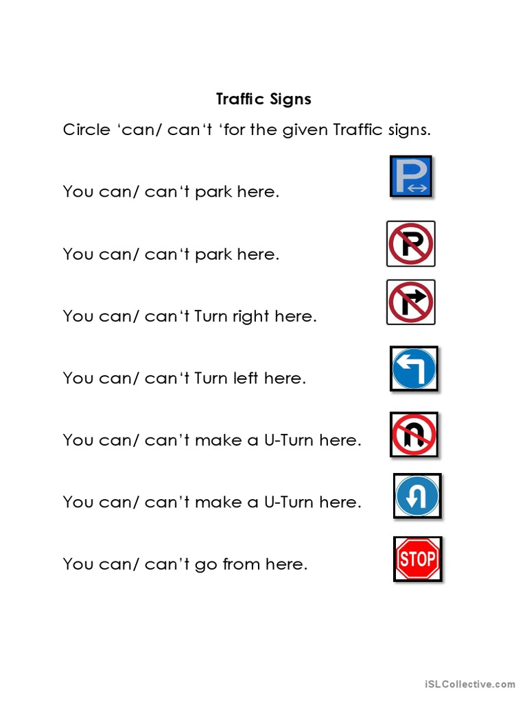 Traffic Signs PDF